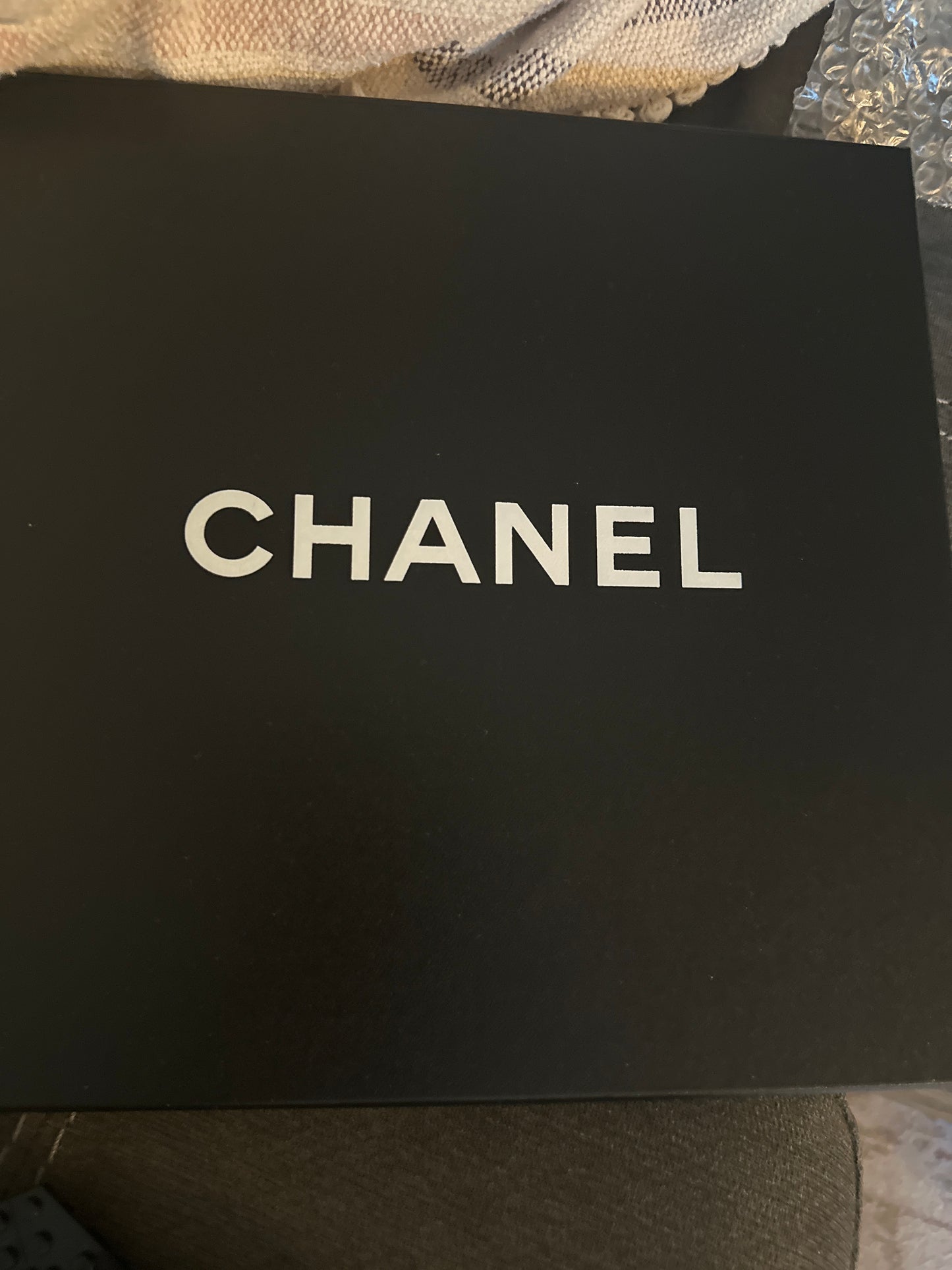 Chanel silk scarf