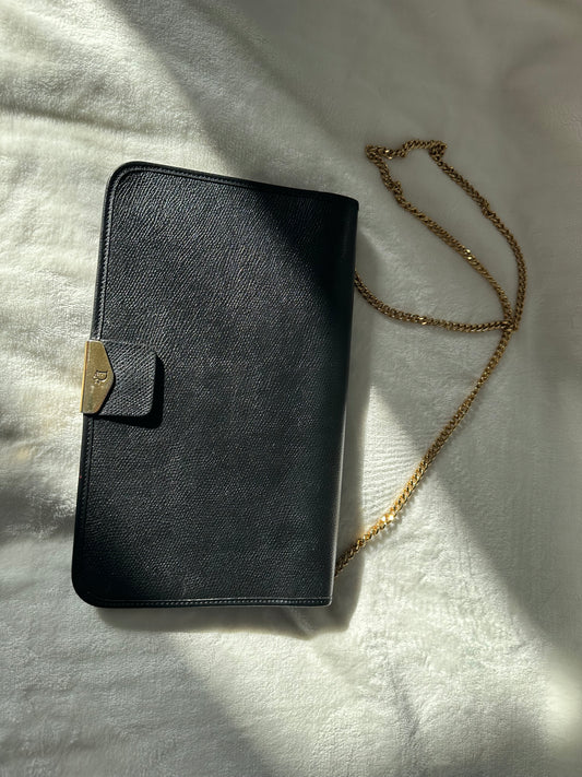 Vintage Dior Convertible Clutch / Shoulder bag