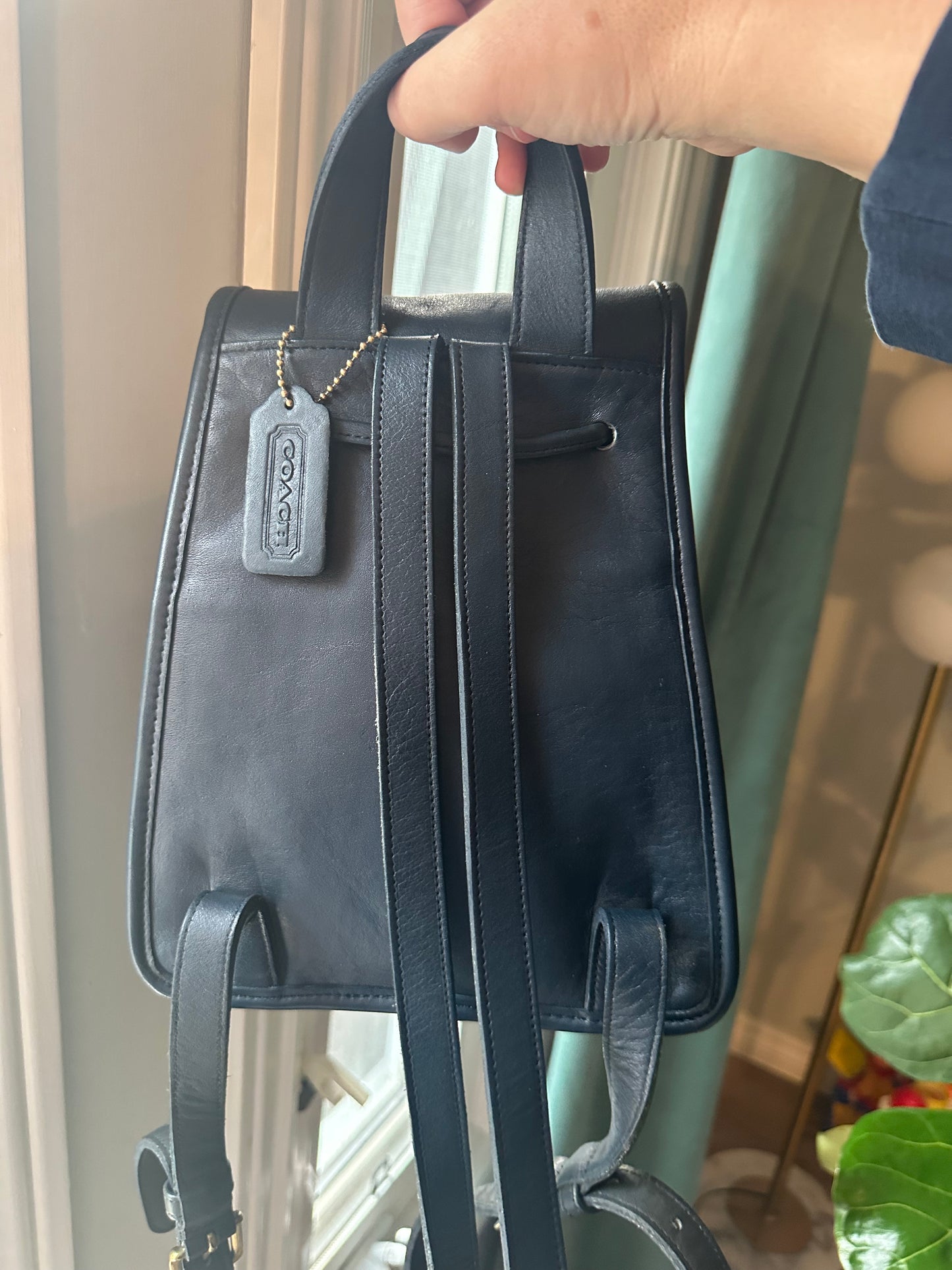 Vintage Coach Leather Mini Daypack