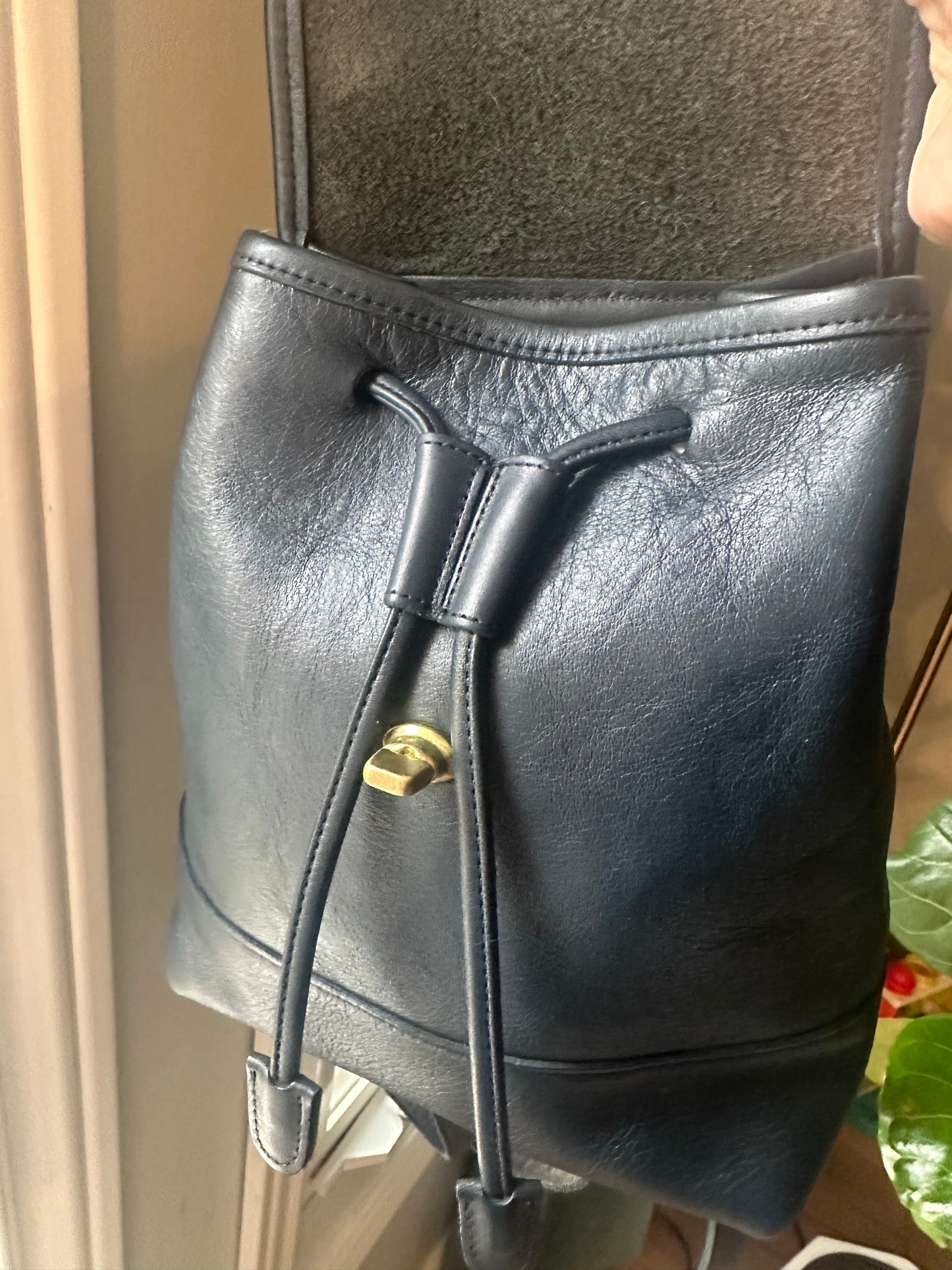 Vintage Coach Leather Mini Daypack