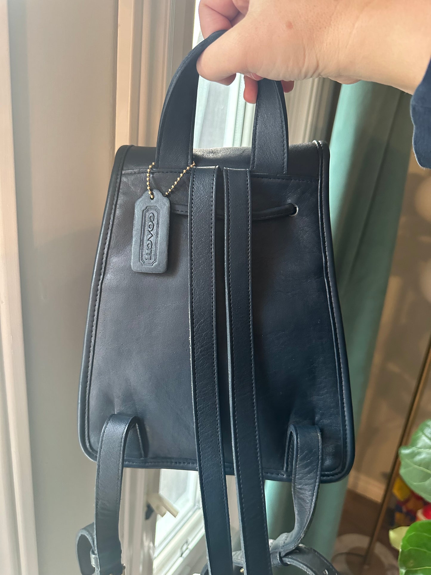 Vintage Coach Leather Mini Daypack