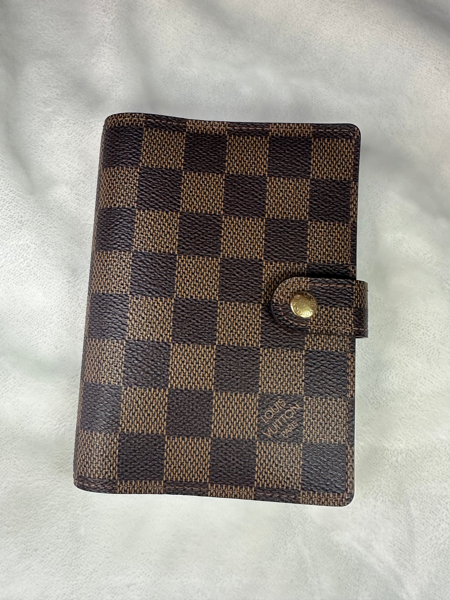 Louis Vuitton Damier Ebène Agenda Cover