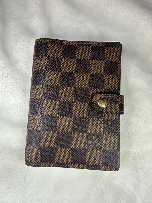 Louis Vuitton Damier Ebène Agenda Cover
