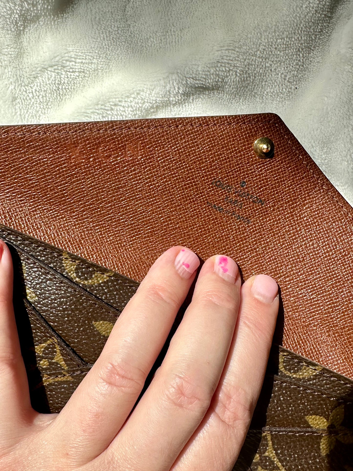 Louis Vuitton Long Origami Wallet in Monogram canvas