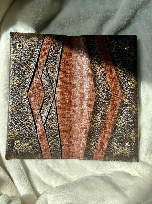 Louis Vuitton Long Origami Wallet in Monogram canvas