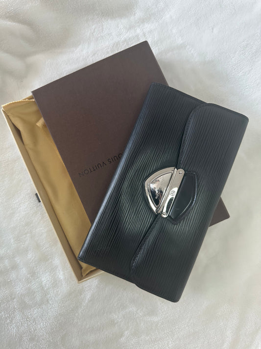 Louis Vuitton Black Epi Leather Wallet
