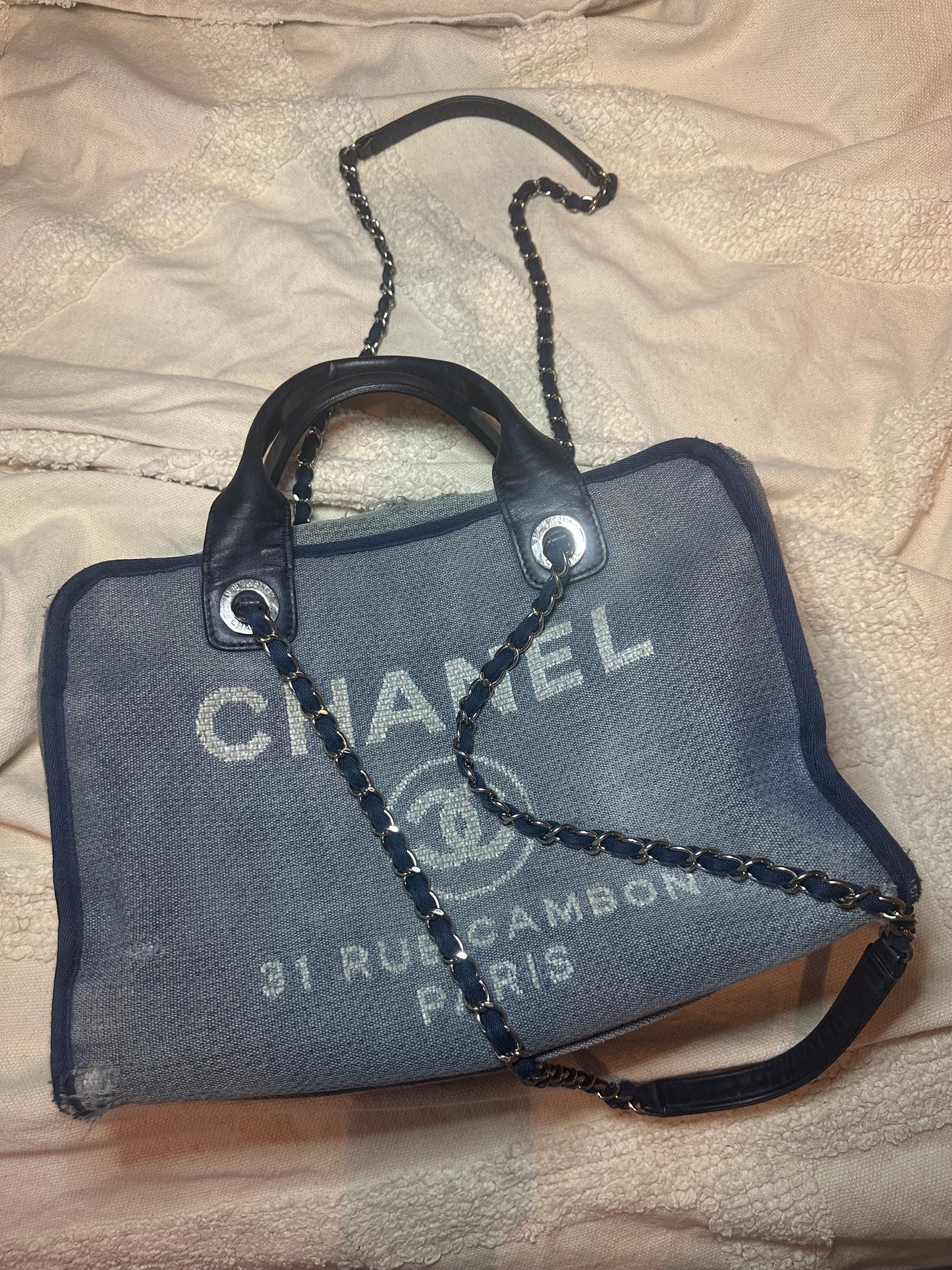 Chanel Deauville Bowling Bag