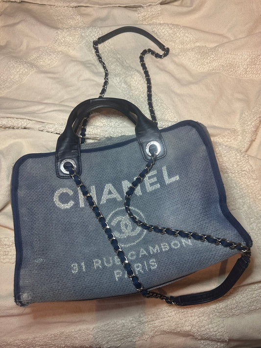 Chanel Deauville Bowling Bag
