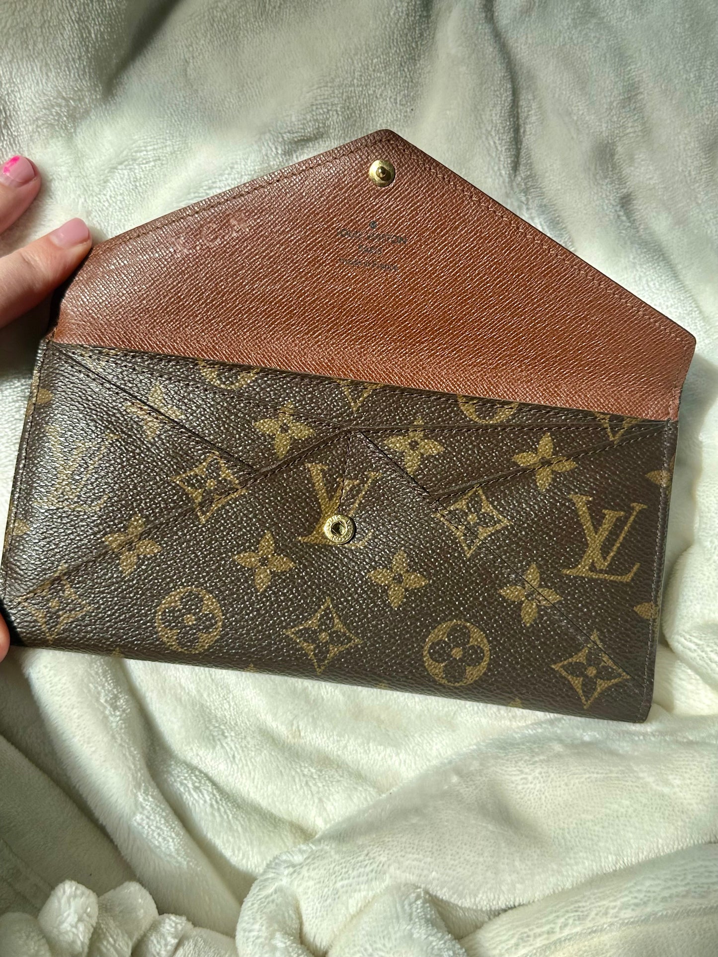Louis Vuitton Long Origami Wallet in Monogram canvas