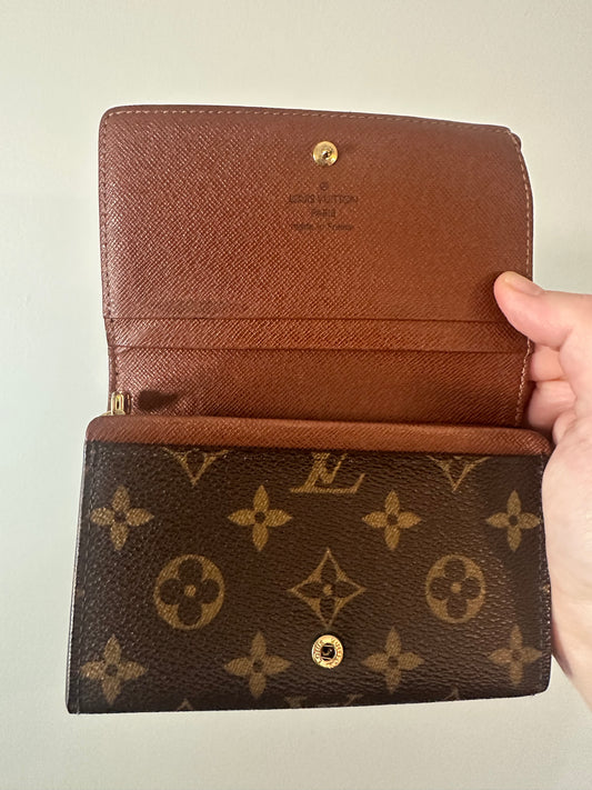 LV Monogram Tresor Wallet 2004