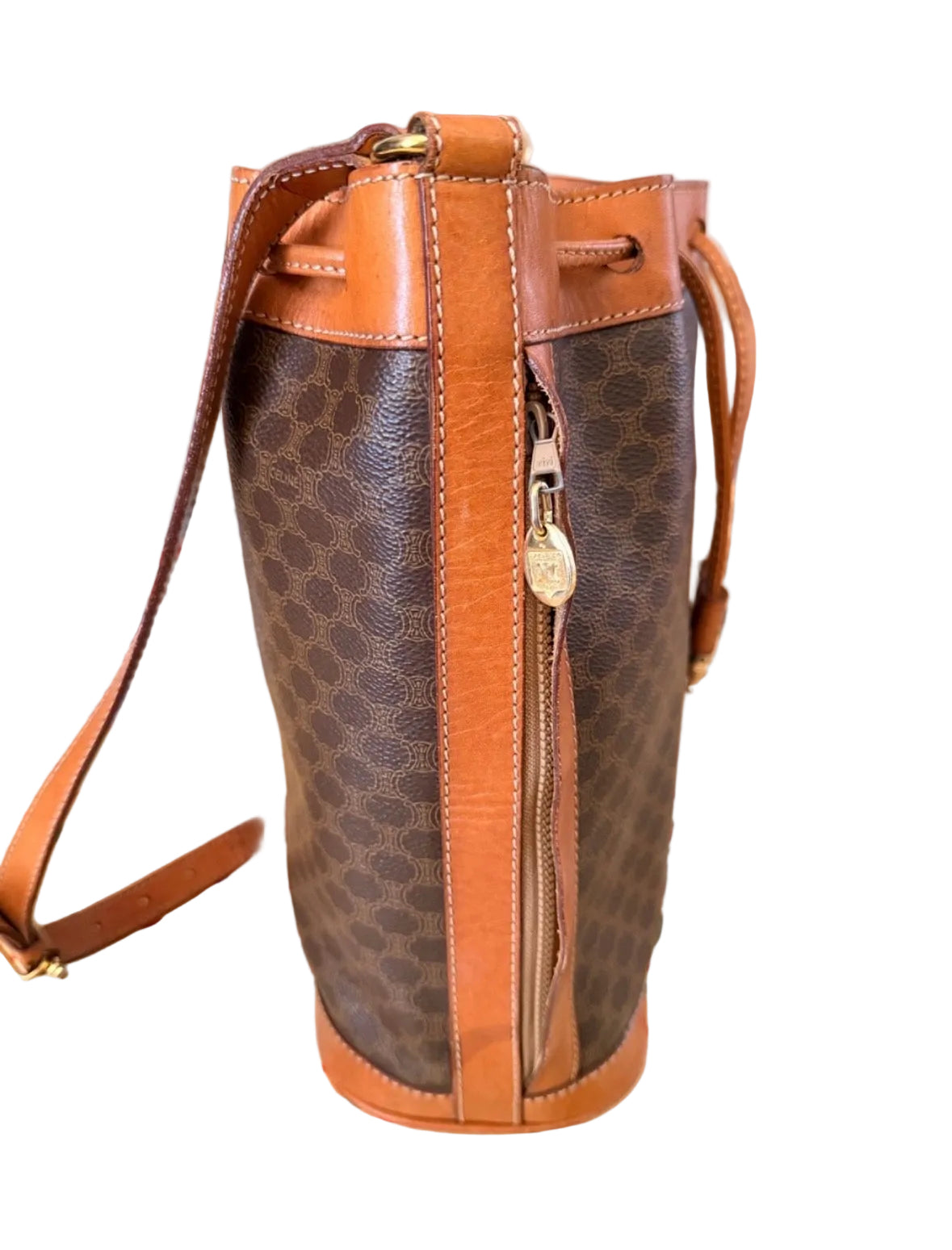 Vintage Celine Macadam Bucket Bag