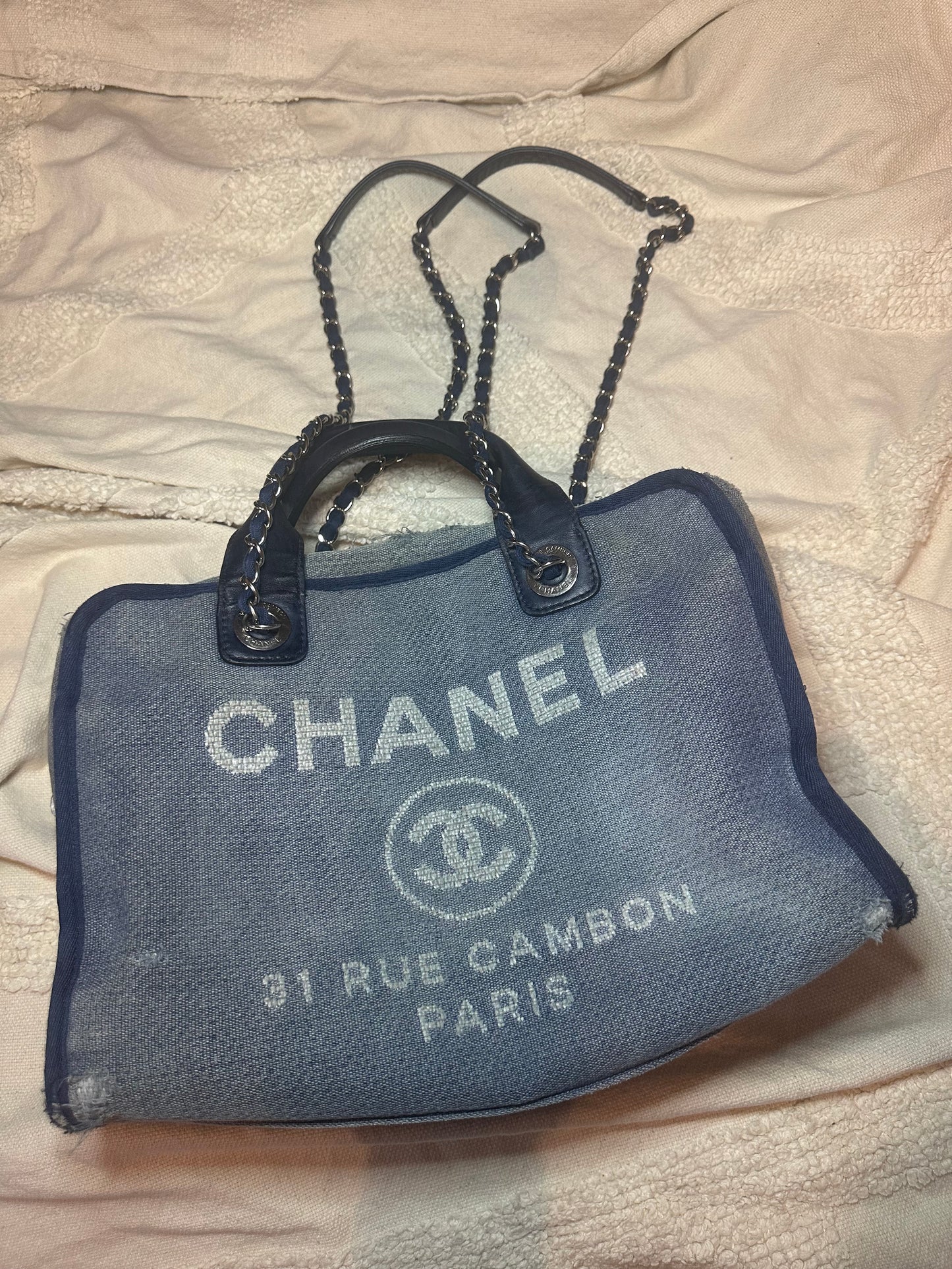Chanel Deauville Bowling Bag